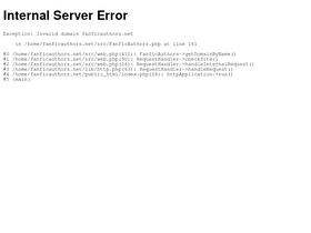 'fanficauthors.net' screenshot