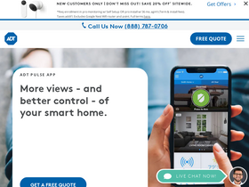 'adtpulse.com' screenshot