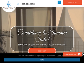 'northbeachrentals.com' screenshot
