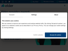 'elder.org' screenshot
