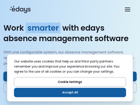 'e-days.co.uk' screenshot