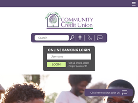 'princegeorgescfcu.org' screenshot