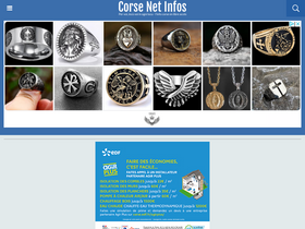 'corsenetinfos.corsica' screenshot