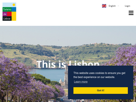 'visitlisboa.com' screenshot