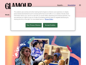 'glamour.es' screenshot