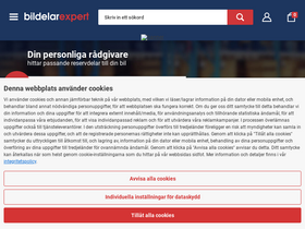 'bildelarexpert.se' screenshot