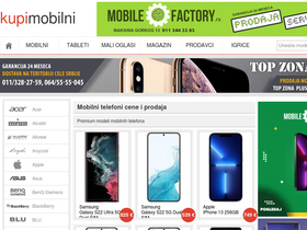 'kupimobilni.com' screenshot