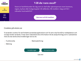 'vision.se' screenshot