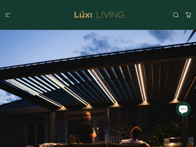 Luxi Living website screenshot
