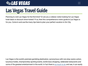 'lasvegashowto.com' screenshot