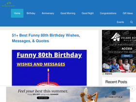 'wishesocean.com' screenshot