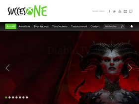 'succesone.fr' screenshot