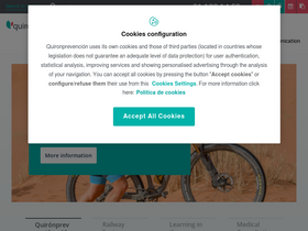 'quironprevencion.com' screenshot