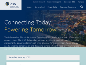 'ieso.ca' screenshot