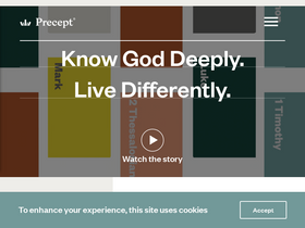 'precept.org' screenshot