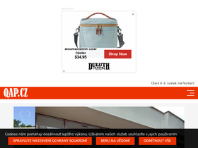 'qap.cz' screenshot