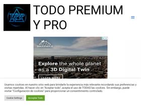 'todopremiumypro.com' screenshot