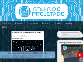 'mundoprojetado.com.br' screenshot