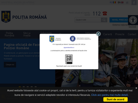 'db.politiaromana.ro' screenshot