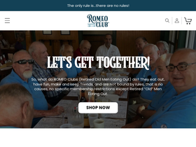 romeoclub.com homepage screenshot