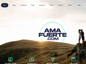 'amafuerte.com' screenshot