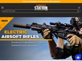 'airsoftstation.com' screenshot