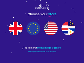 'yum-asia.com' screenshot