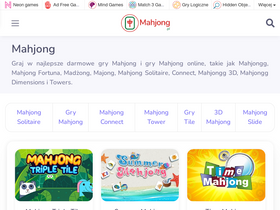 'mahjong.pl' screenshot