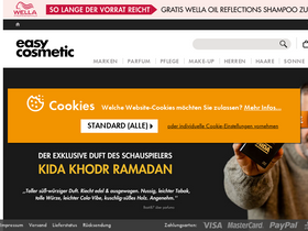 'easycosmetic.de' screenshot