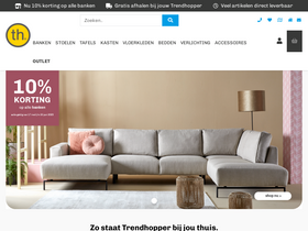 'trendhopper.nl' screenshot