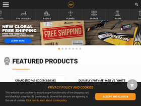 'hobbyking.com' screenshot