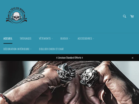 latetedemort.com homepage screenshot