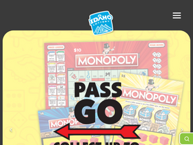 'idaholottery.com' screenshot
