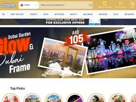 'cobone.com' screenshot