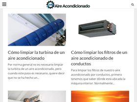 'tuaireacondicionado.net' screenshot