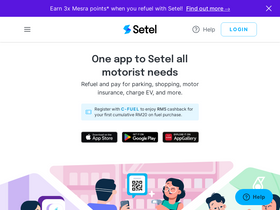 'setel.com' screenshot