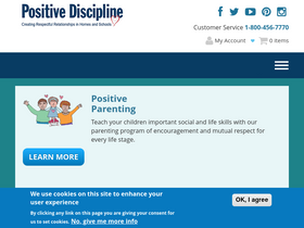 'positivediscipline.com' screenshot