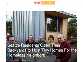 'ninjajournalist.com' screenshot