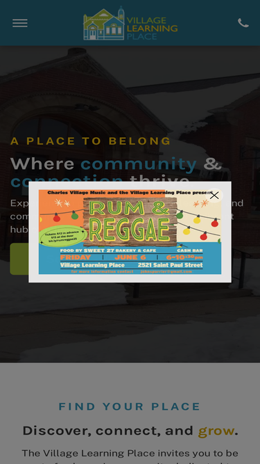 villagelearningplace.org