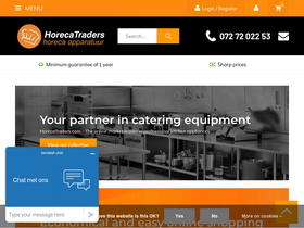 'horecatraders.com' screenshot