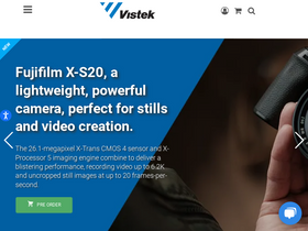'vistek.ca' screenshot