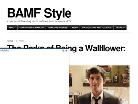 'bamfstyle.com' screenshot