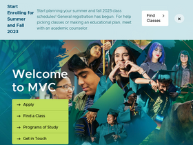 'mvc.edu' screenshot