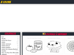 'jecolorie.com' screenshot