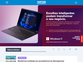 'inforchannel.com.br' screenshot