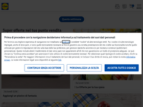 'lidl.it' screenshot