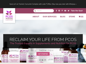 'pcosnutrition.com' screenshot