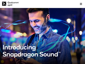 'aptx.com' screenshot