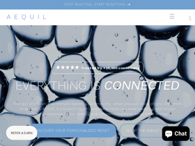aequil.com homepage screenshot