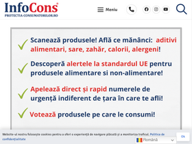 'infocons.ro' screenshot
